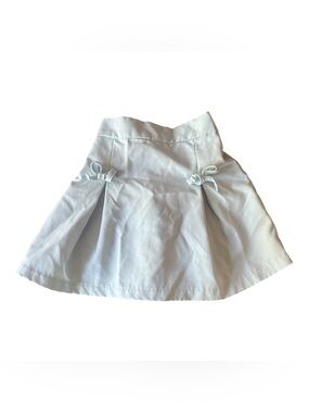 SHEIN Pale Blue Circle Skirt with Side Bow Details